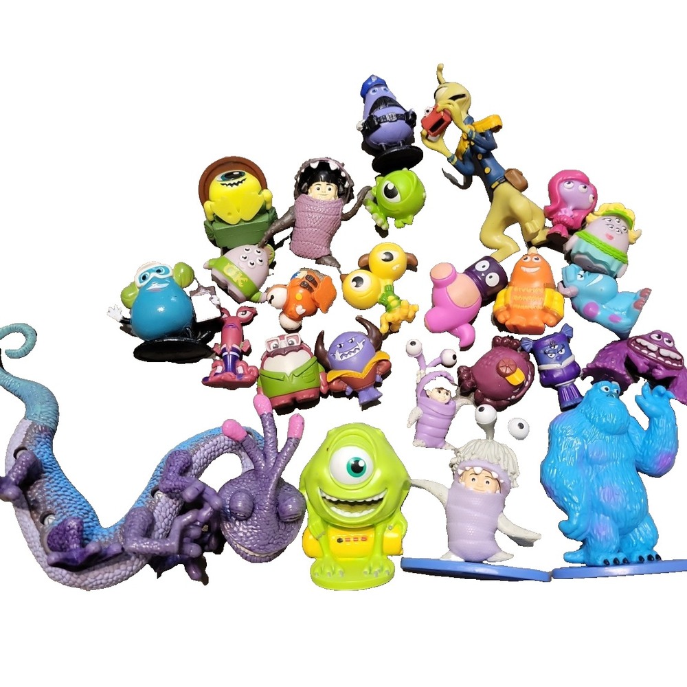 Mixed Lot PIXAR Monsters Inc Characters figures toys cake toppers